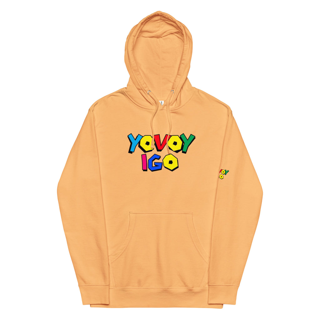 “YOVOY IGO”Unisex midweight hoodie