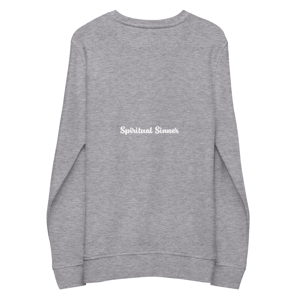 “Pray for the family” Unisex organic sweatshirt