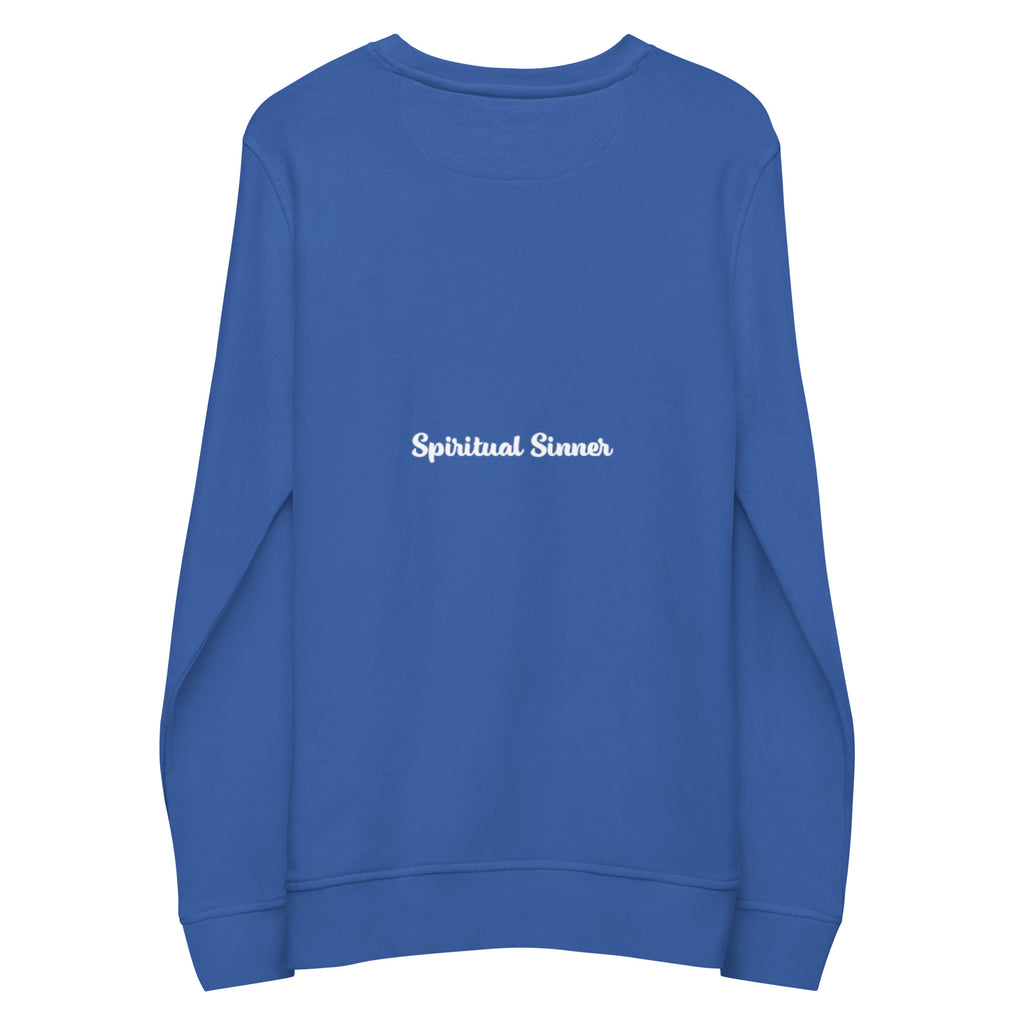 “Pray for the family” Unisex organic sweatshirt