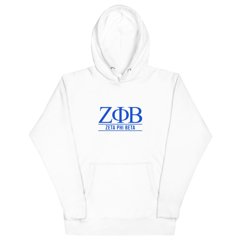 “Zeta Phi Beta”Hoodie