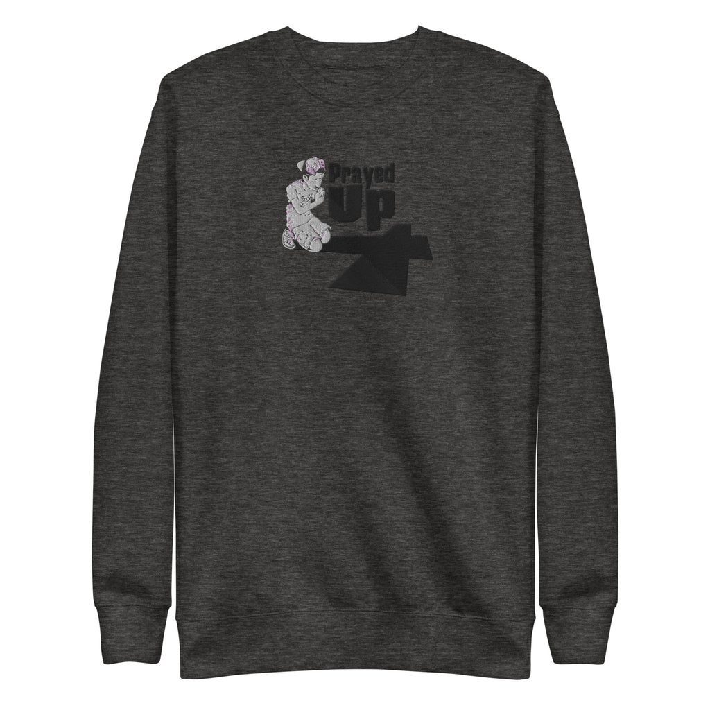 “PrayedUp Boy”Unisex Premium Sweatshirt