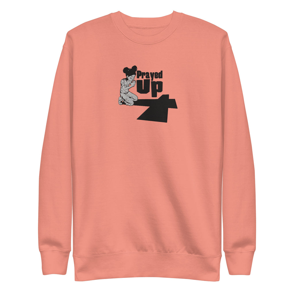 “PrayedUpGirl” Unisex Premium Sweatshirt