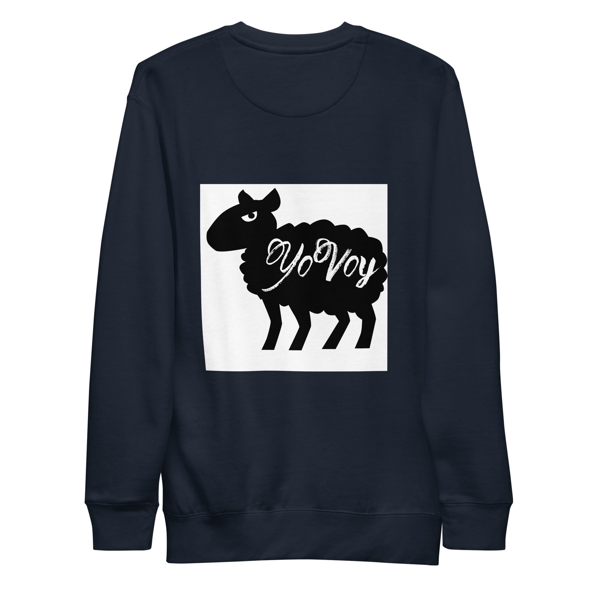 “IAMYOVOYSHEEP”Unisex Premium Sweatshirt