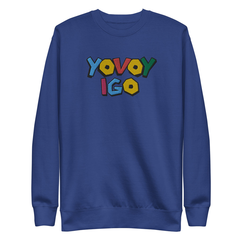 “YOVOY IGO”Unisex Premium Sweatshirt