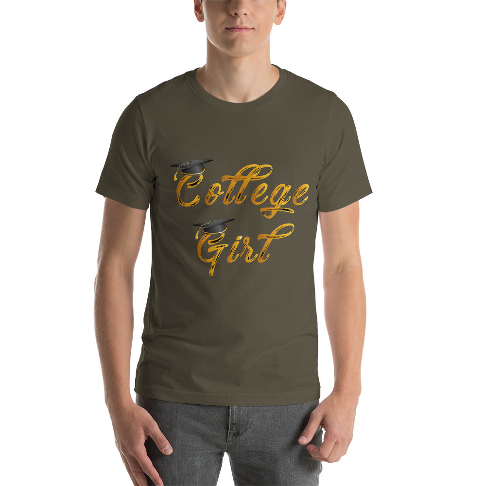 Short-Sleeve “CollegeGirl” T-Shirt