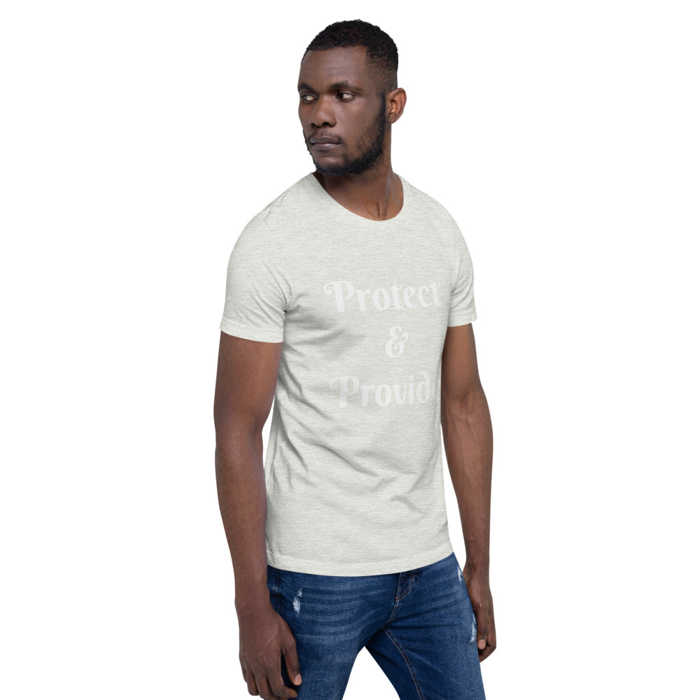 Short-Sleeve Unisex “Protect & Provide” T-Shirt