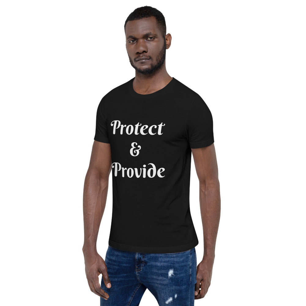 Short-Sleeve Unisex “Protect & Provide” T-Shirt