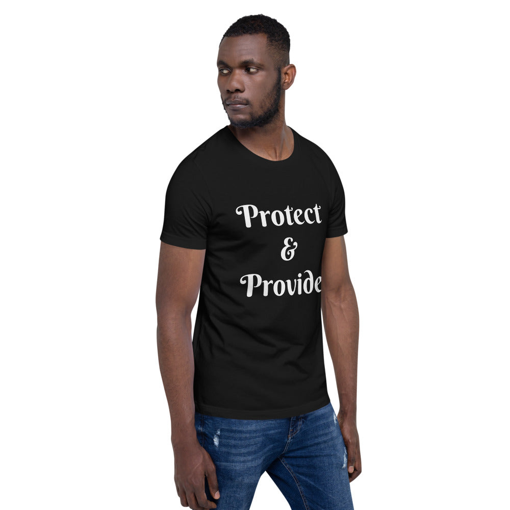 Short-Sleeve Unisex “Protect & Provide” T-Shirt