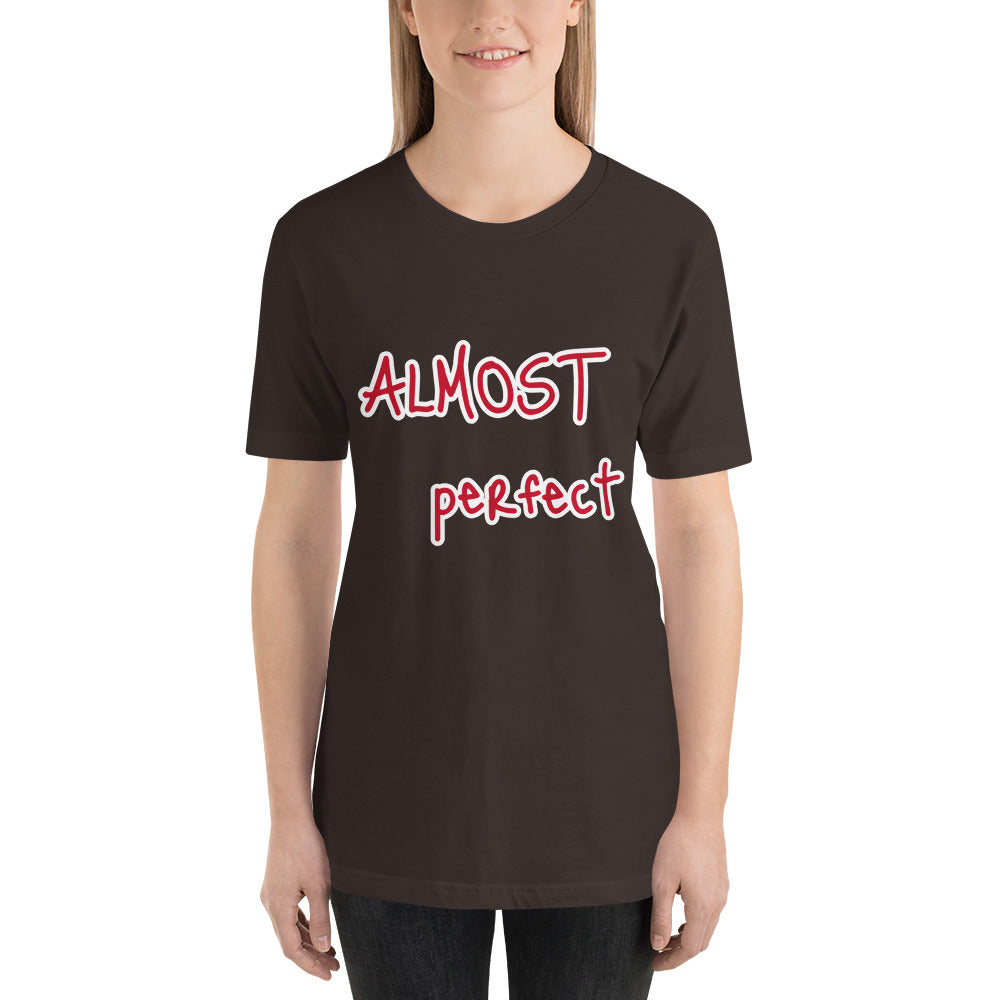 Short-Sleeve “Almost Perfect” T-Shirt