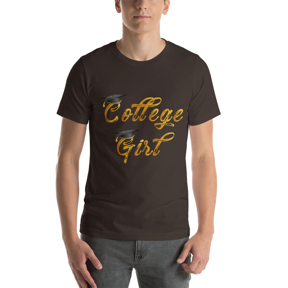 Short-Sleeve “CollegeGirl” T-Shirt
