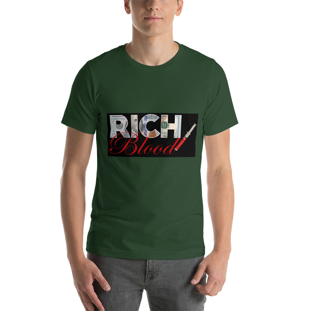 Short-Sleeve Unisex “RICHBlood” T-Shirt