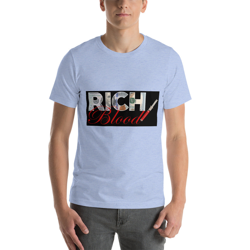 Short-Sleeve Unisex “RICHBlood” T-Shirt