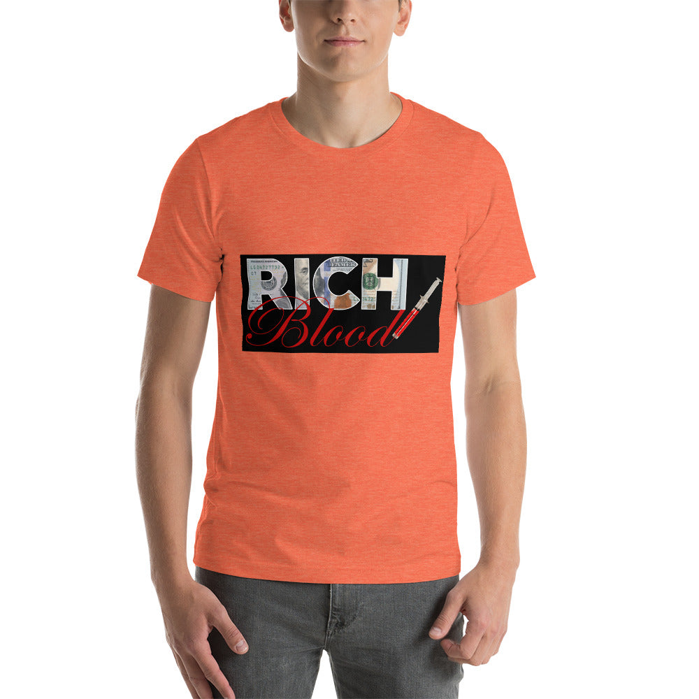 Short-Sleeve Unisex “RICHBlood” T-Shirt