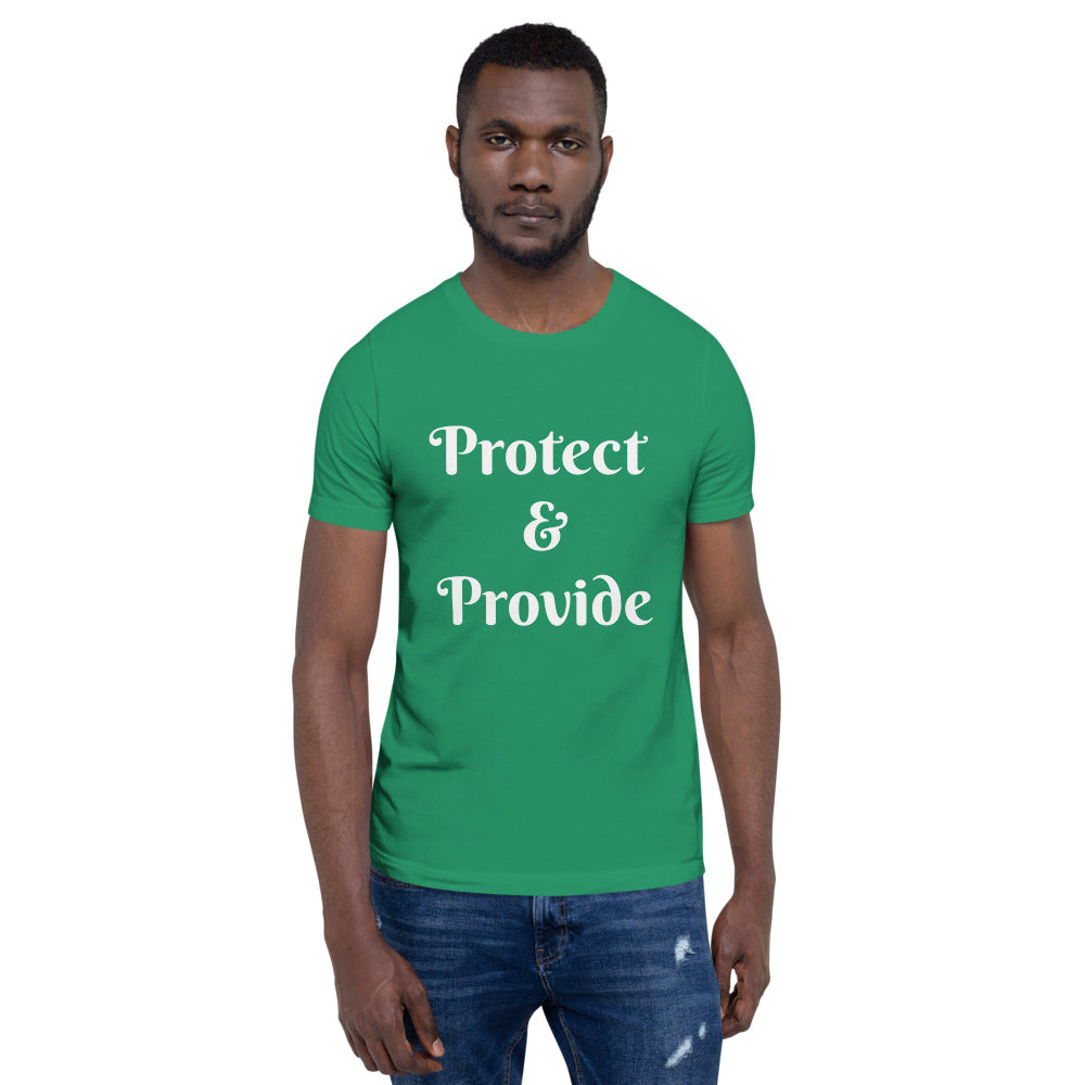 Short-Sleeve Unisex “Protect & Provide” T-Shirt
