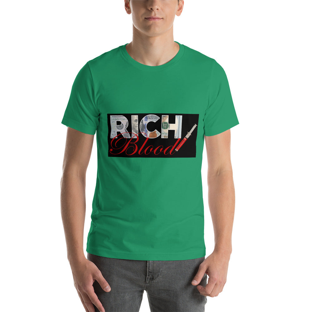 Short-Sleeve Unisex “RICHBlood” T-Shirt
