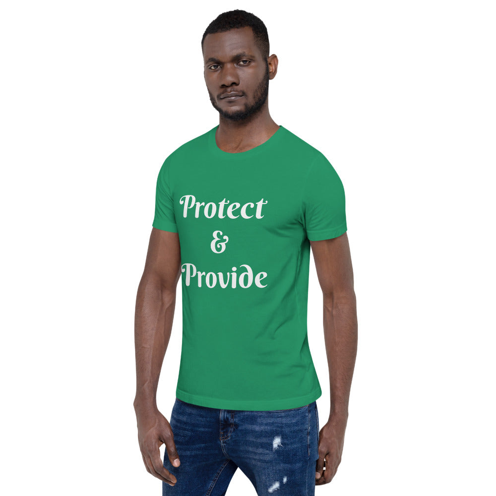 Short-Sleeve Unisex “Protect & Provide” T-Shirt
