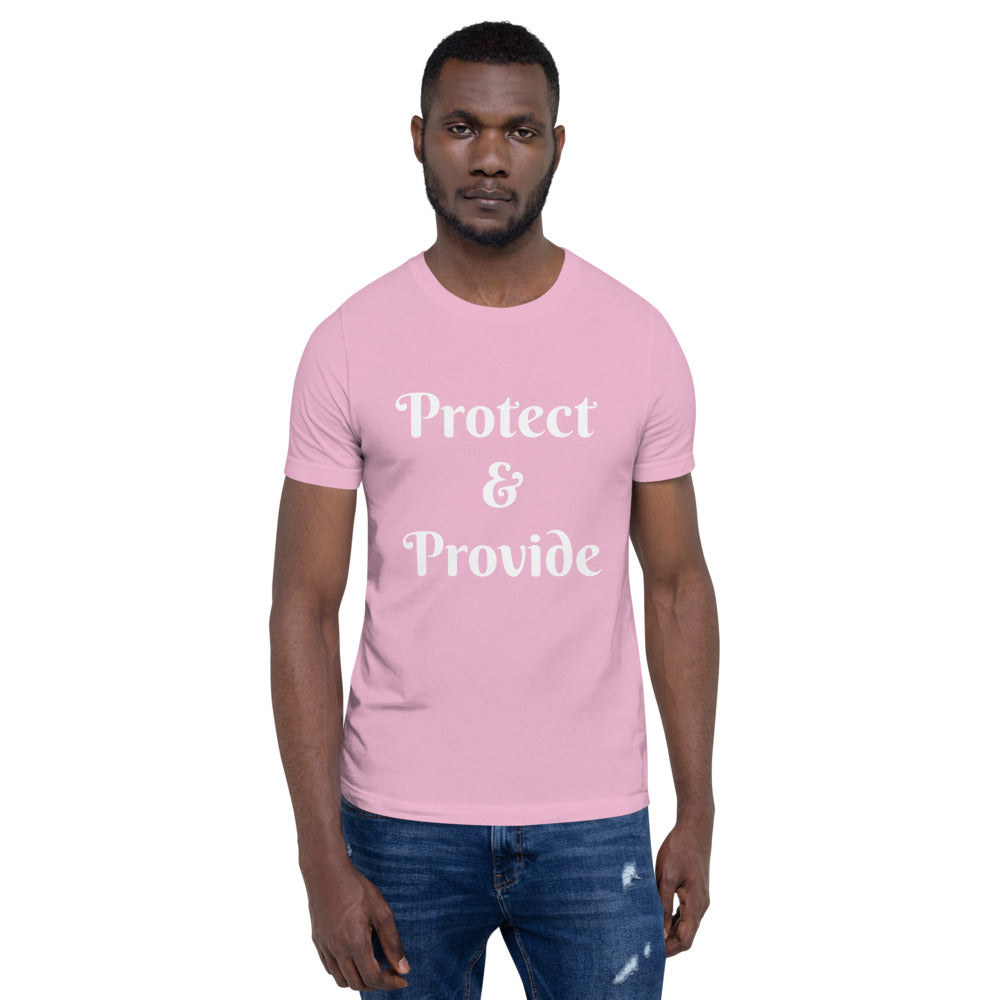 Short-Sleeve Unisex “Protect & Provide” T-Shirt