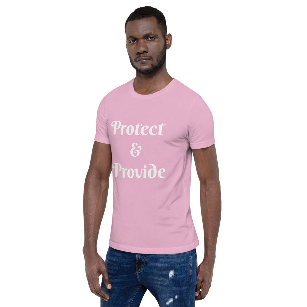 Short-Sleeve Unisex “Protect & Provide” T-Shirt