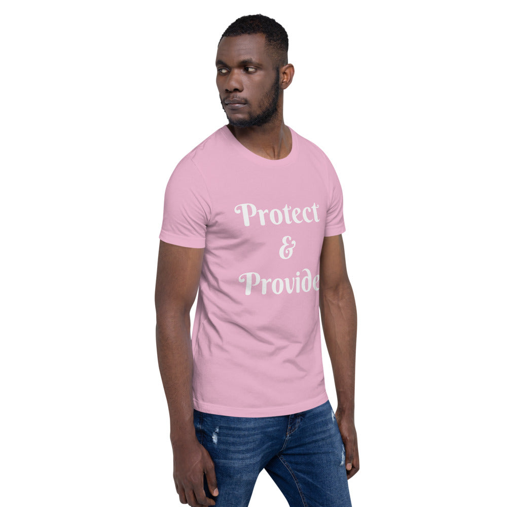 Short-Sleeve Unisex “Protect & Provide” T-Shirt