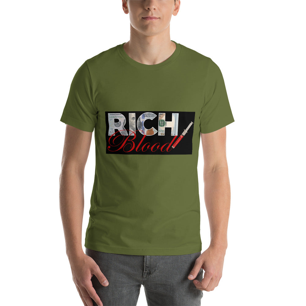 Short-Sleeve Unisex “RICHBlood” T-Shirt
