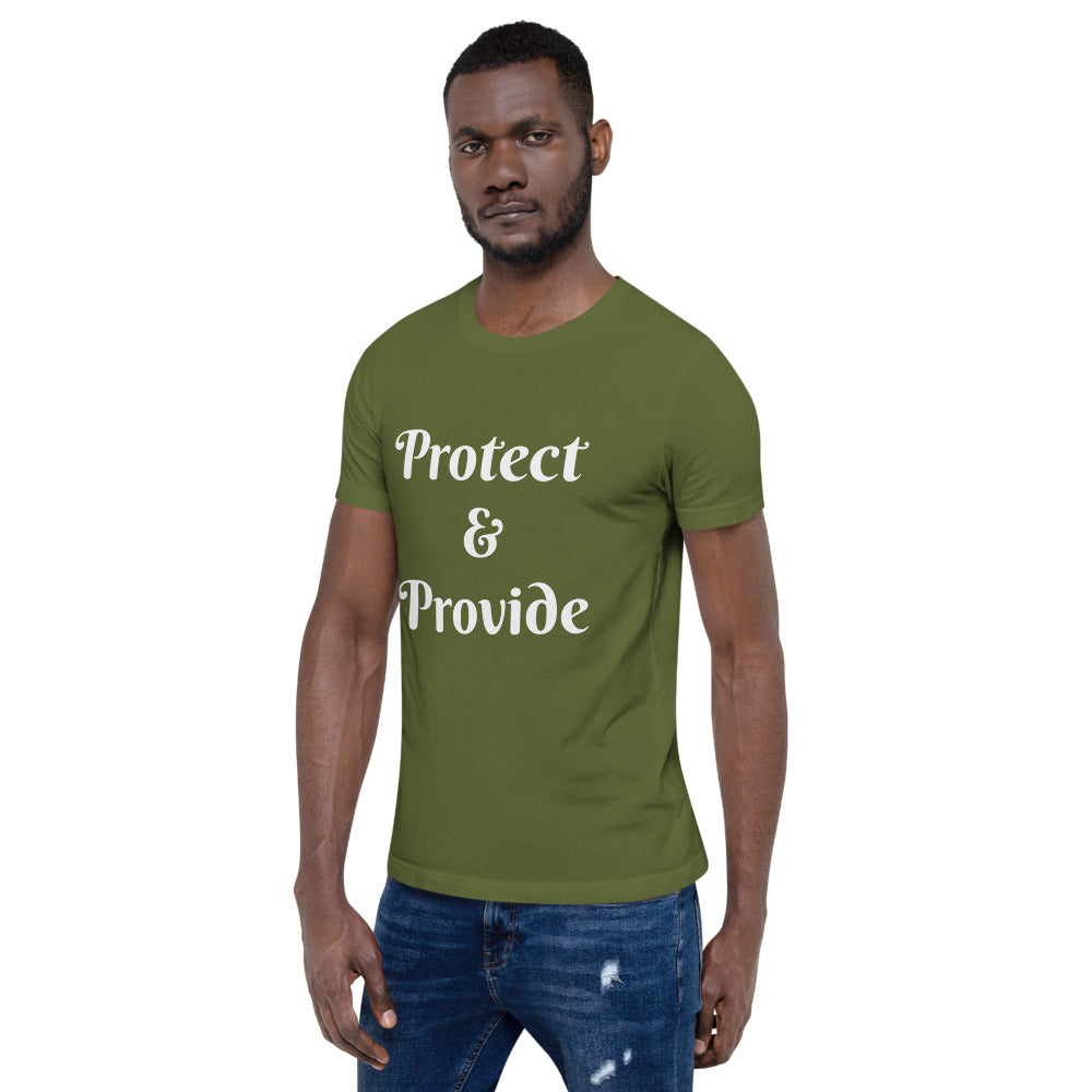 Short-Sleeve Unisex “Protect & Provide” T-Shirt