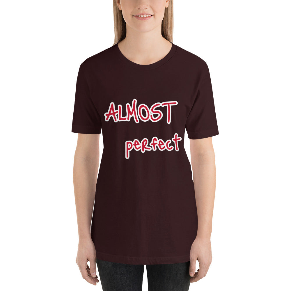 Short-Sleeve “Almost Perfect” T-Shirt