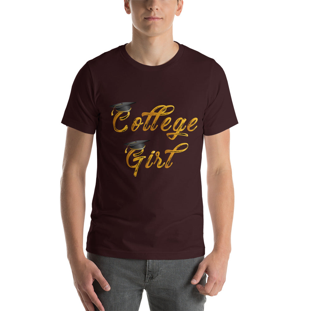 Short-Sleeve “CollegeGirl” T-Shirt