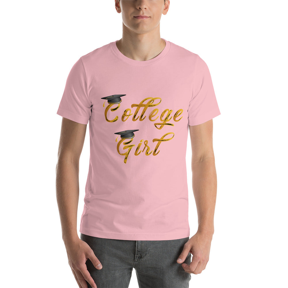 Short-Sleeve “CollegeGirl” T-Shirt