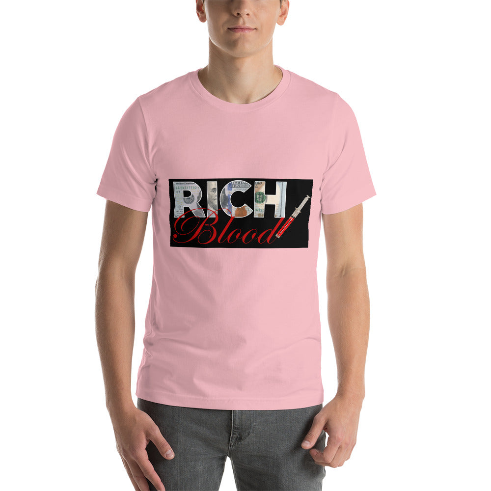 Short-Sleeve Unisex “RICHBlood” T-Shirt