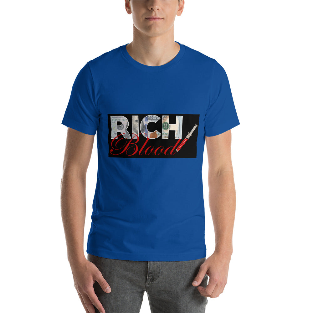 Short-Sleeve Unisex “RICHBlood” T-Shirt
