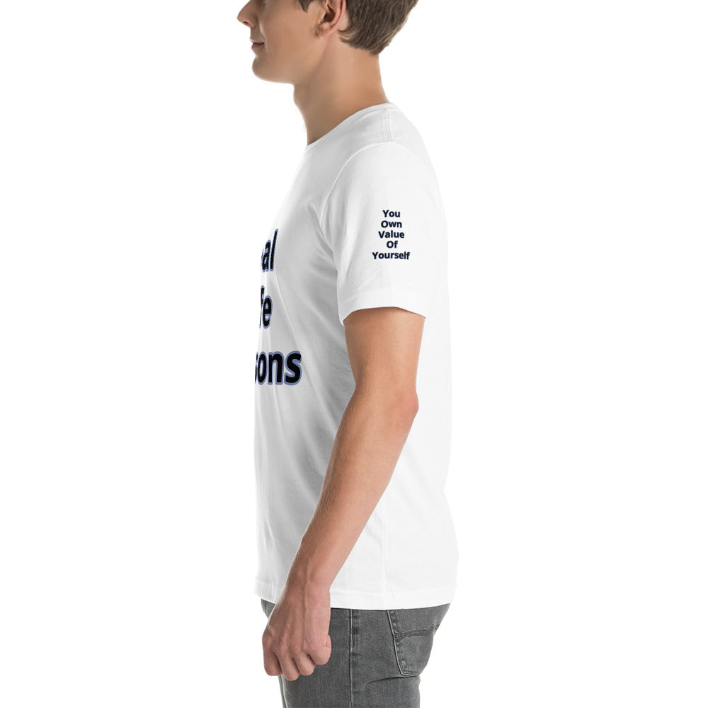 Short-Sleeve Unisex “RealLifeReasons” T-Shirt