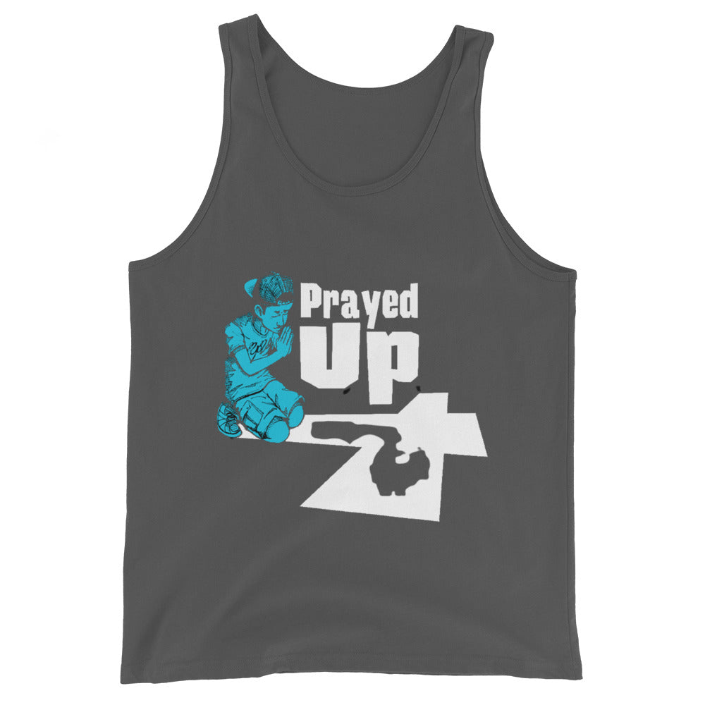 Unisex Tank “PrayedUpBoy No Back” Top