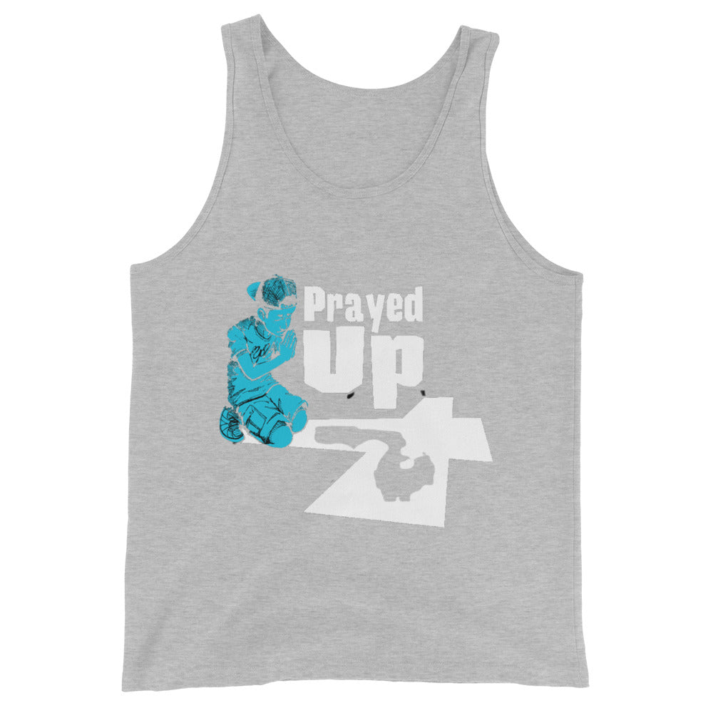 Unisex Tank “PrayedUpBoy No Back” Top
