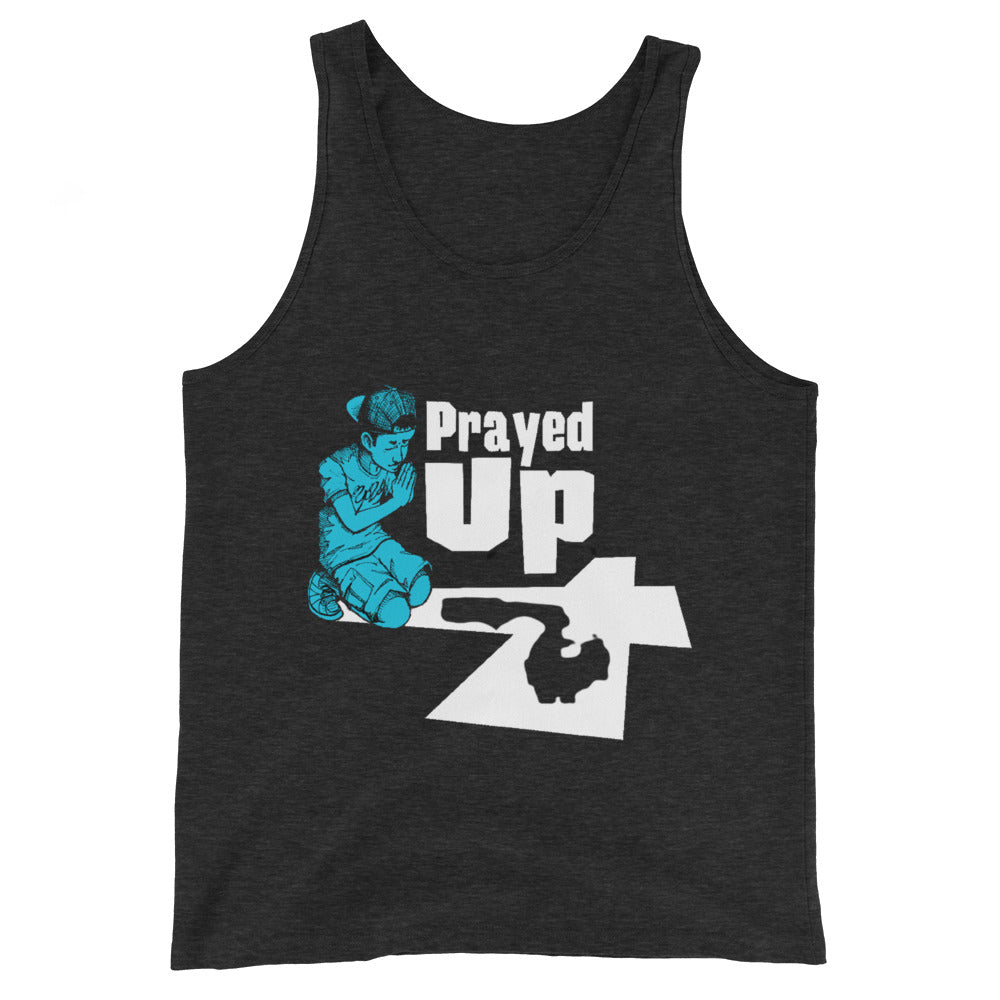 Unisex Tank “PrayedUpBoy No Back” Top