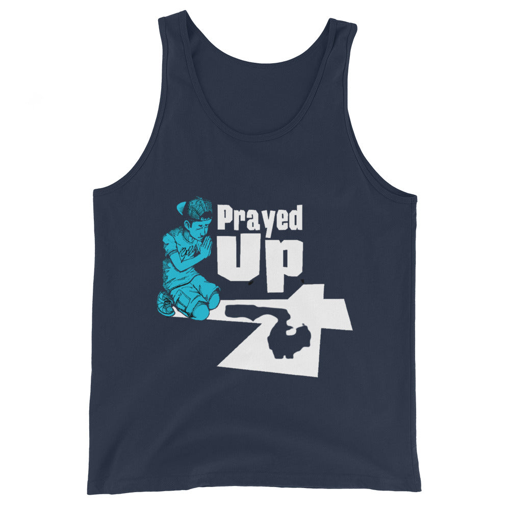 Unisex Tank “PrayedUpBoy No Back” Top