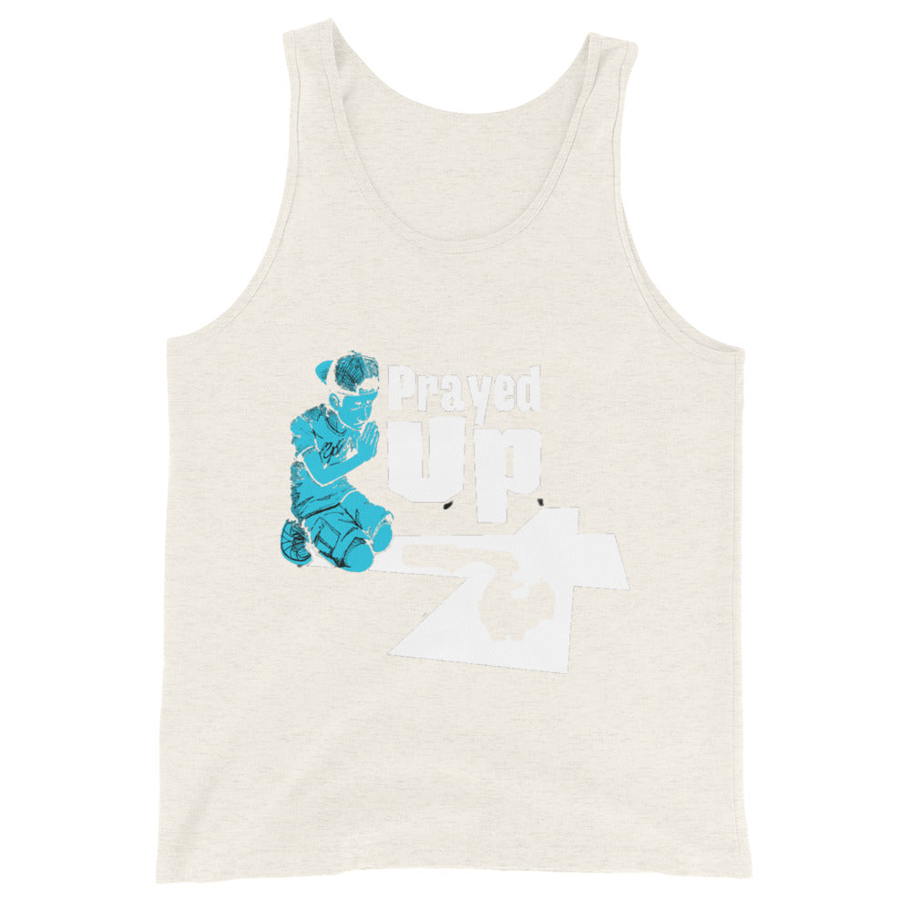 Unisex Tank “PrayedUpBoy No Back” Top