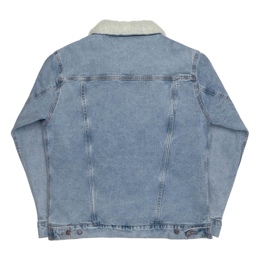 “YOVOY Sheep” Unisex denim sherpa jacket