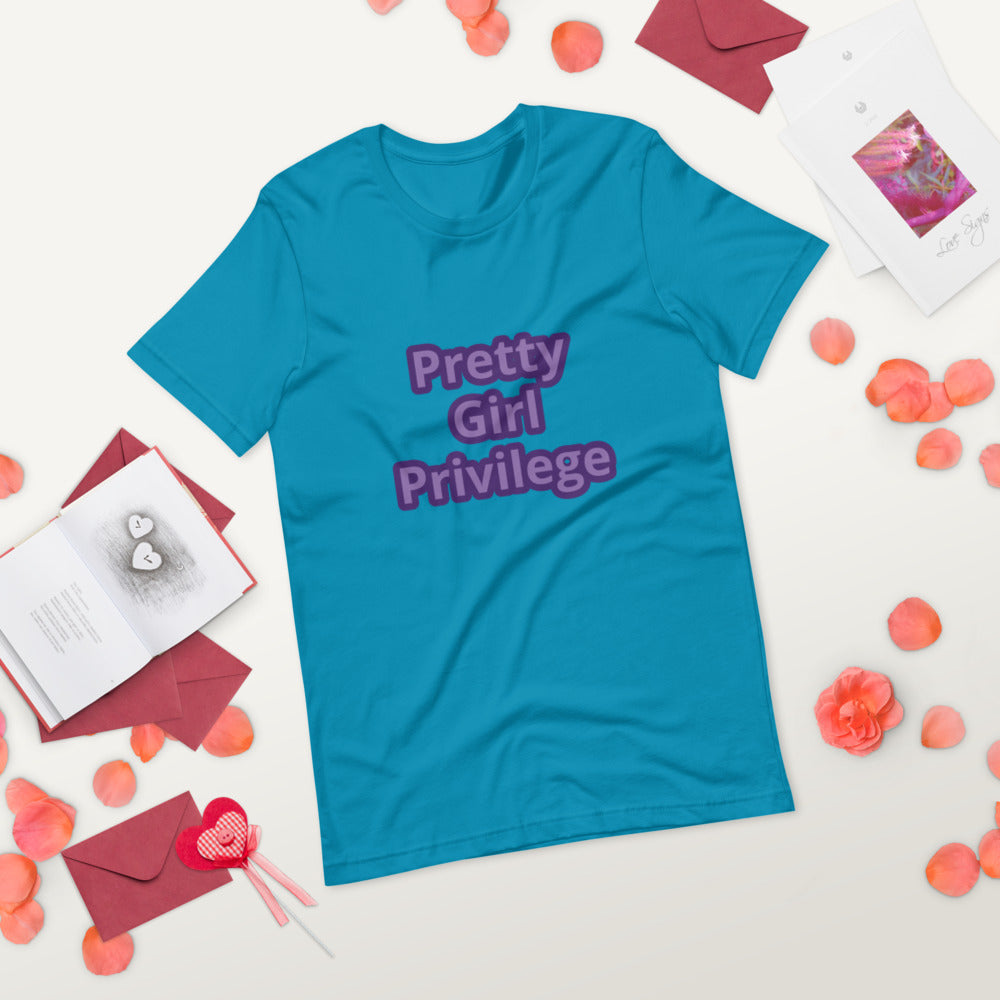Short-Sleeve “Pretty Girl P” Unisex T-Shirt