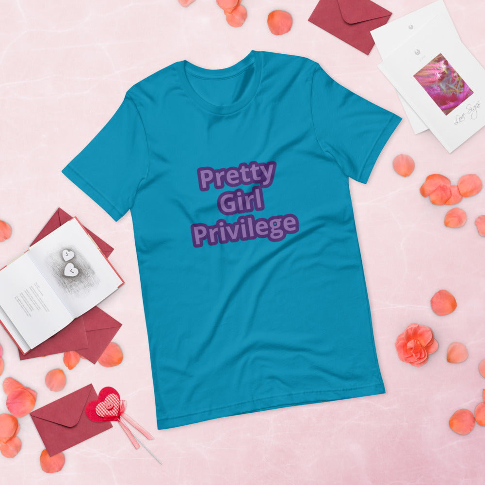 Short-Sleeve “Pretty Girl P” Unisex T-Shirt