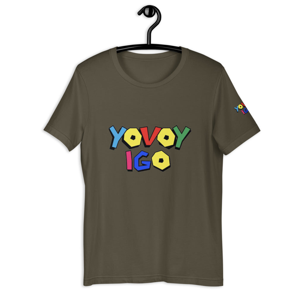 Short-Sleeve Unisex “Colorful YOVOY IGO”T-Shirt