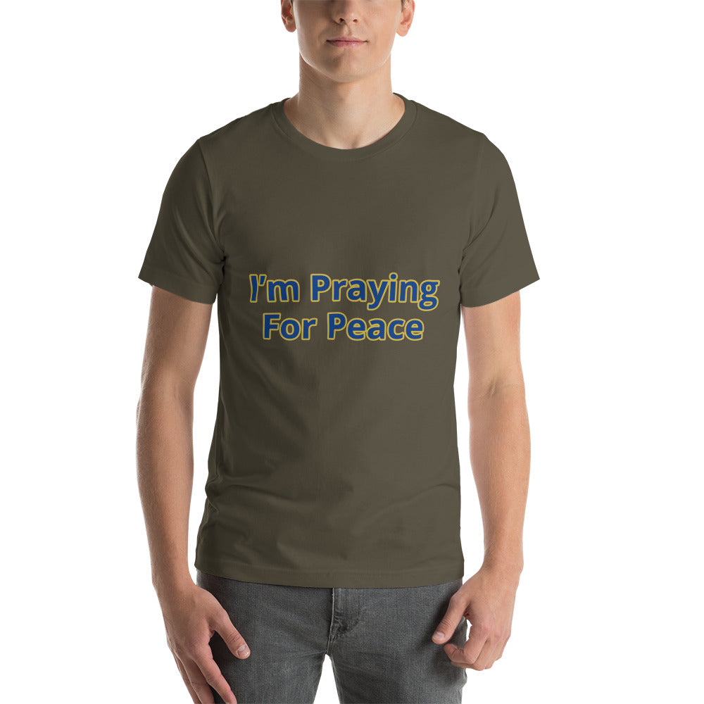 Short-Sleeve “Praying for Peace” T-Shirt