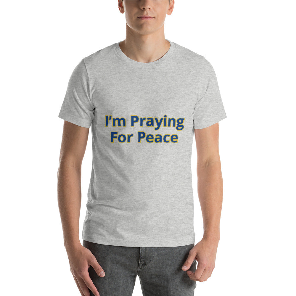 Short-Sleeve “Praying for Peace” T-Shirt