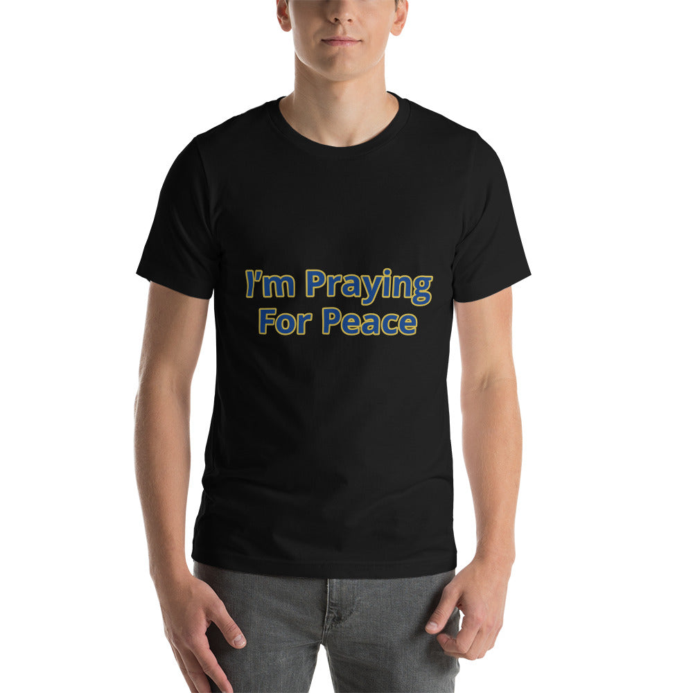 Short-Sleeve “Praying for Peace” T-Shirt