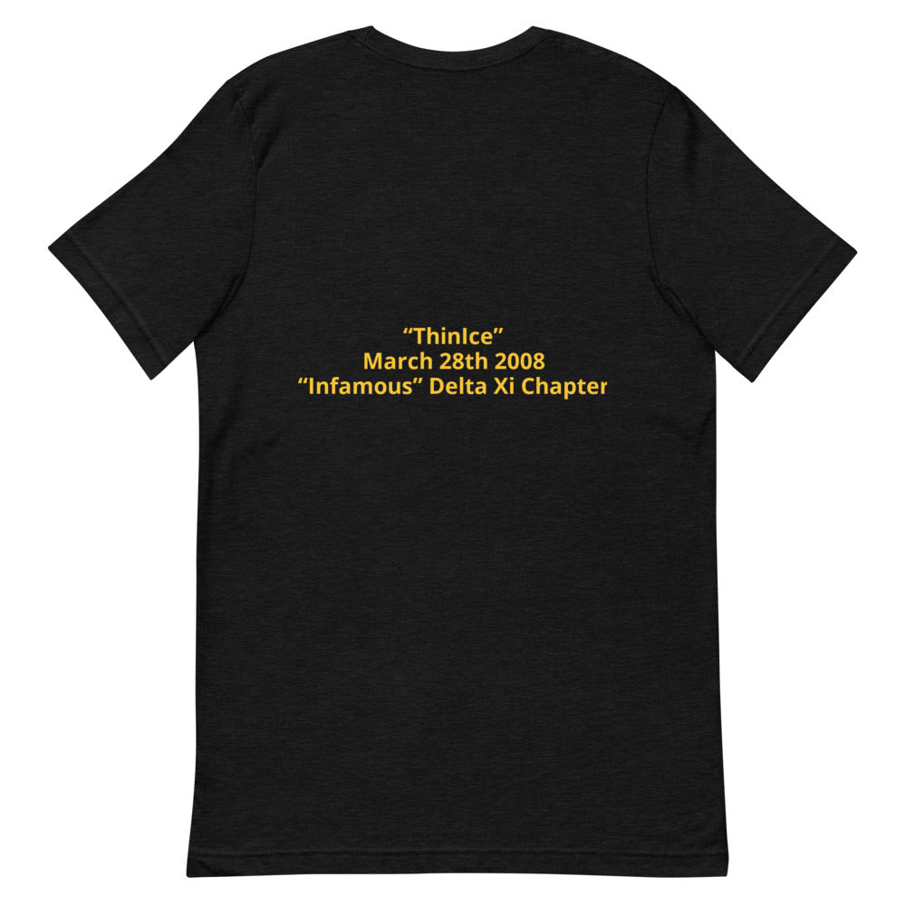 Short-Sleeve Unisex “ThinIce2008”T-Shirt