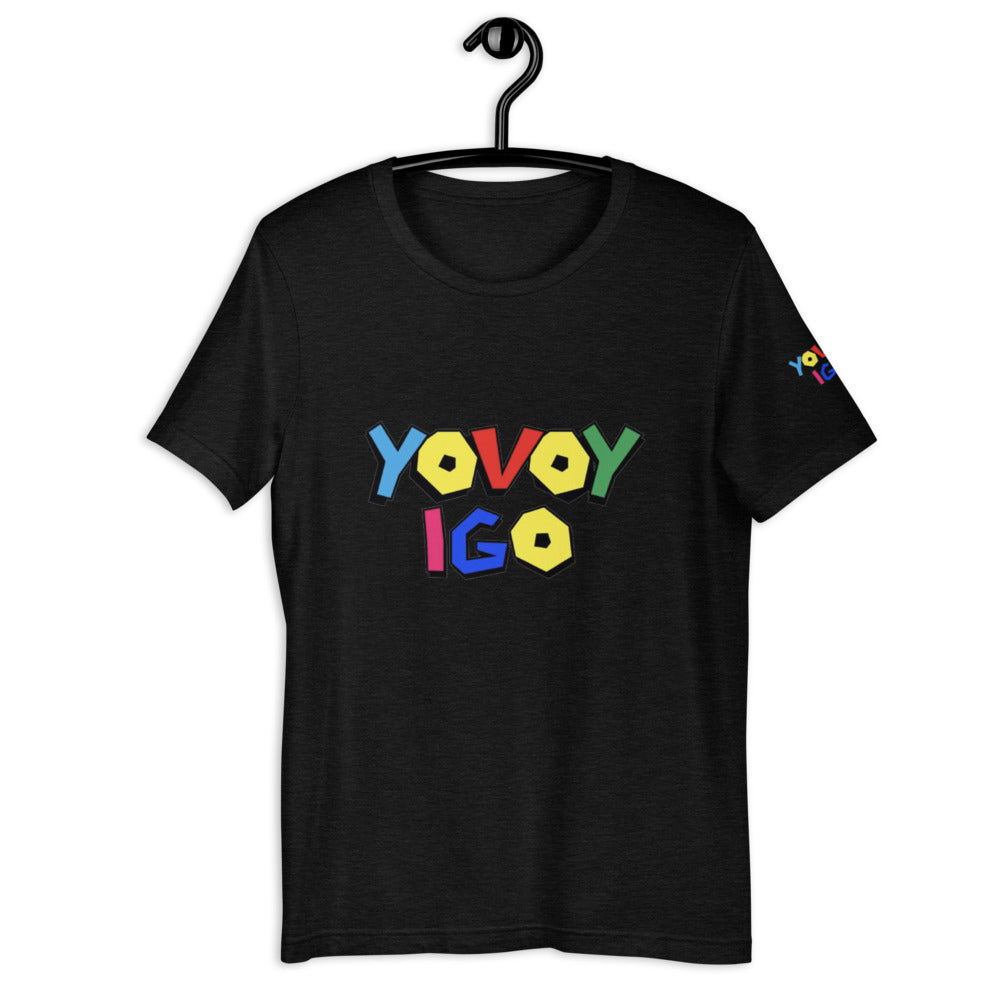 Short-Sleeve Unisex “Colorful YOVOY IGO”T-Shirt