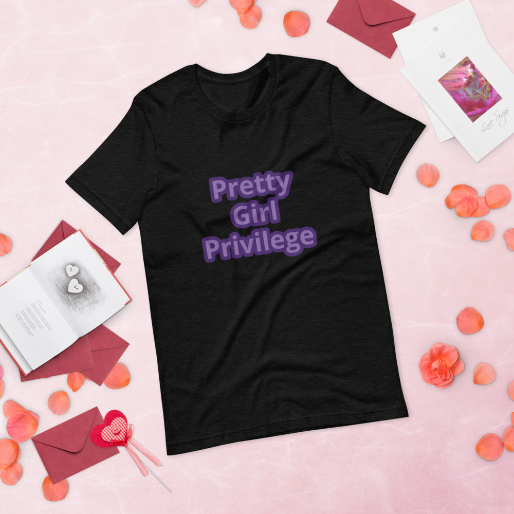 Short-Sleeve “Pretty Girl P” Unisex T-Shirt