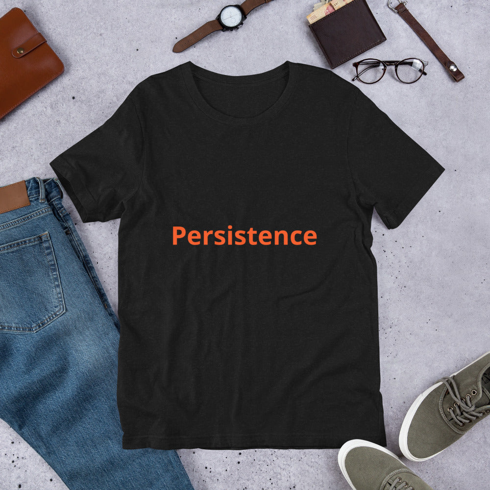 Short-Sleeve “Persistence” Unisex T-Shirt