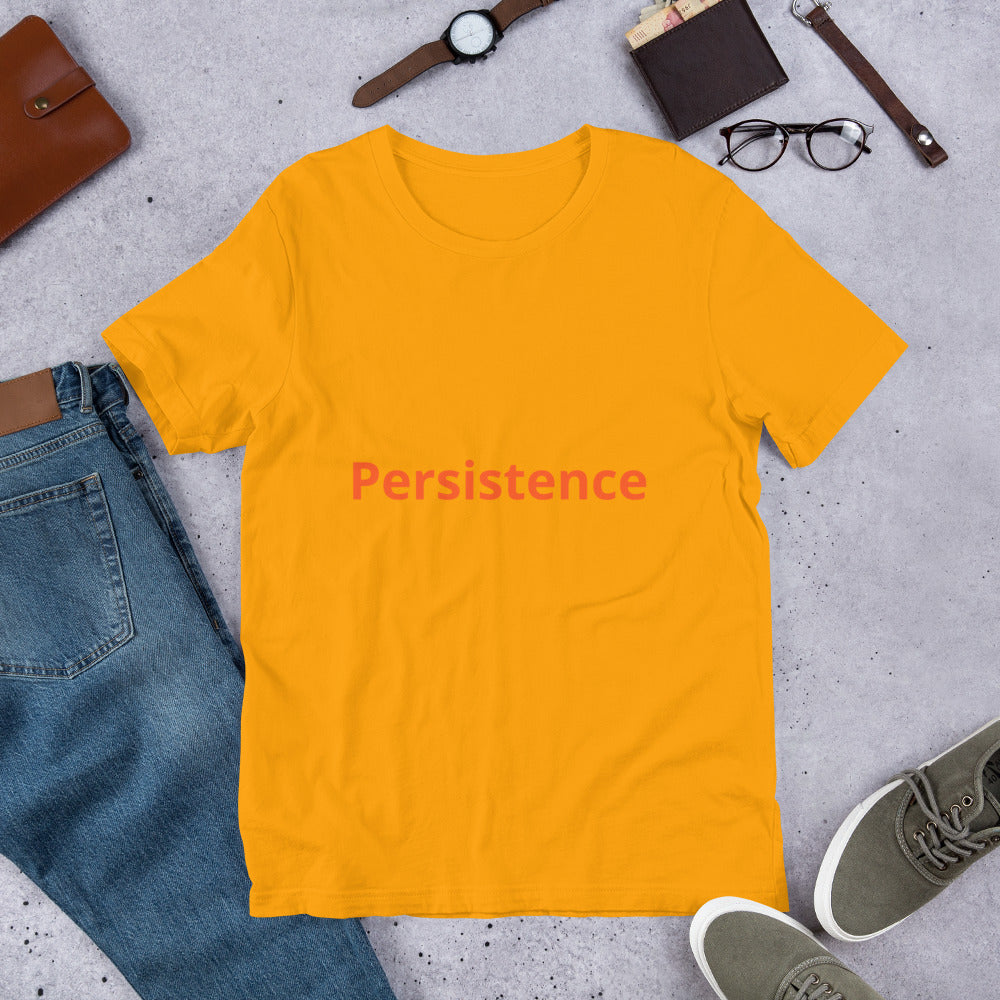 Short-Sleeve “Persistence” Unisex T-Shirt