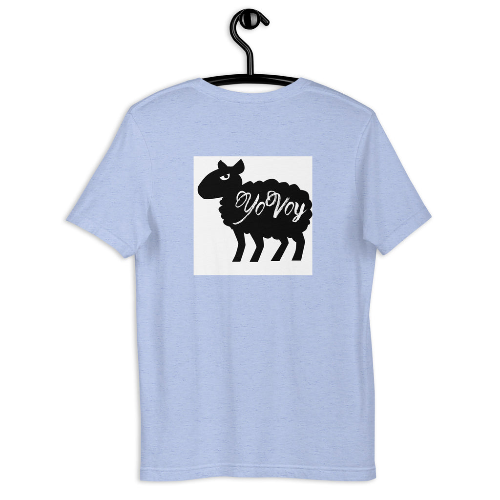 “IAMYOVOYSHEEP” Unisex t-shirt