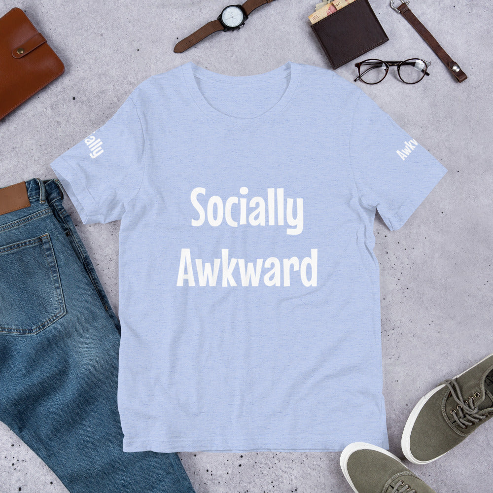 Short-Sleeve “Socially Awkward” Unisex T-Shirt